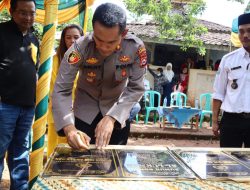 Bersama Vihara Sukhavati Prajna Kapolres Pandeglang Resmikan Sarana Air Bersih di Mekarjaya