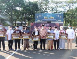 Idul Adha 2022, Polres Metro Tangerang Kota Salurkan 18 Sapi dan 35 Kambing