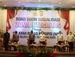 Terus Berkomitmen, Road Show Zona Integritas Polres Metro Tangerang Kota Sasar 3 Kecamatan