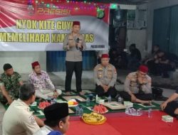 Guyub Bersama, Kapolrestro Tangerang Kota Ingatkan Bahaya Tawuran dan Geng Motor