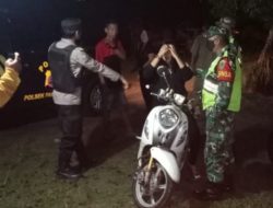 Polsek Pagelaran Gelar Patroli KRYD Cegah Keributaan dan Kejahatan Jalanan