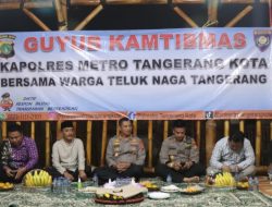 Guyub Kamtibmas, Kapolres Metro Tangerang Kota ajak warga lakukan kegiatan positif cegah kejahatan