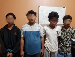 Lagi dan Lagi Polsek Jatiuwung,Polres Metro Tangerang Kota Gagalkan Aksi Tawuran Empat Remaja