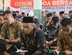 Harapan Polres Metro Tangerang Kota dalam acara Dzikir dan Doa Bersama Akhir Tahun