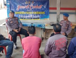 Dengarkan Keluhan Masyarakat, Sipropam Polres Pandeglang Gelar Jum’at Curhat