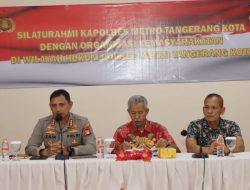 Kumpulkan Ormas se-kota Tangerang, Ini Pesan Kapolres Metro Tangerang Kota