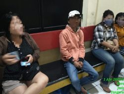 Petugas Gabungan Razia Warung Remang-remang Diwilayah Hukum Polres Metro Tangerang Kota