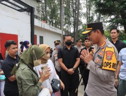 Kapolres Metro Tangerang Kota Hadiri Pelepasan Ribuan Pemudik Kemenhub RI di Terminal Poris Plawad