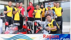Semarak HUT RI ke-80, Polres Metro Tangerang Kota Gelar Jalan Santai dan Lomba Meriah